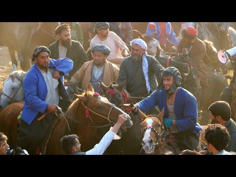 جالب ترین مسابقه بزکشی ولایت تخار ولسوالی خواجه بهاوالدین به مناسبت جشن عروسی Buzkhasi Afghanistan