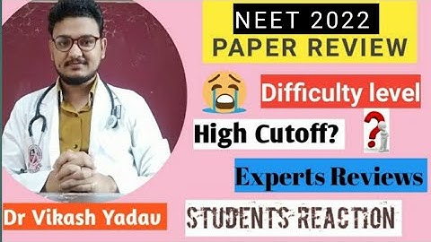 Neet 2022 Paper Review|Students Reaction|High cutoff|Level of paper|Experts review #neet2022 #neet