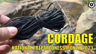 Cordage - National Preparedness Month