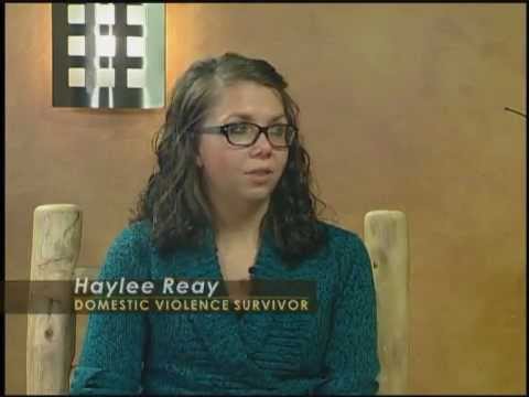 Domestic violence victim advocate Haylee Reay - YouTube