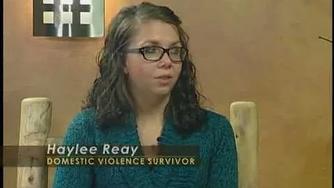 Domestic violence victim advocate Haylee Reay