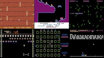 ATARI 400/800, 800XL/130XE "Atari 400 MINI" Hidden Gems. 6 Great Games "Letter C" -