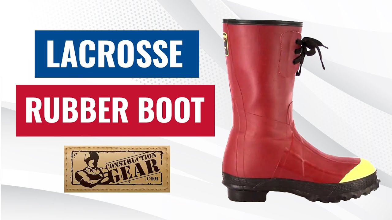 Lacrosse Rubber Boot YouTube