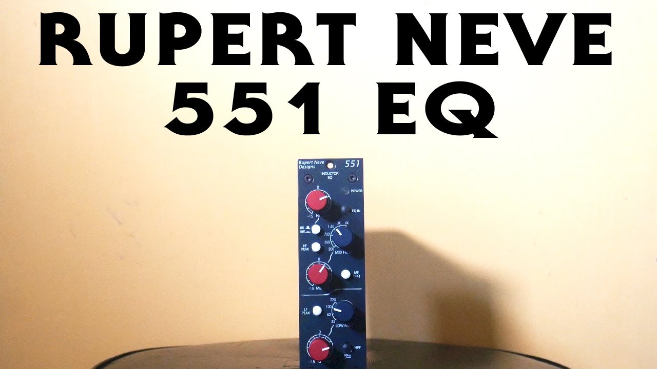【ほぼ未使用】Rupert Neve Designs 551 EQ Amazon.com: Rupert Neve Designs 551 500 Series Inductor