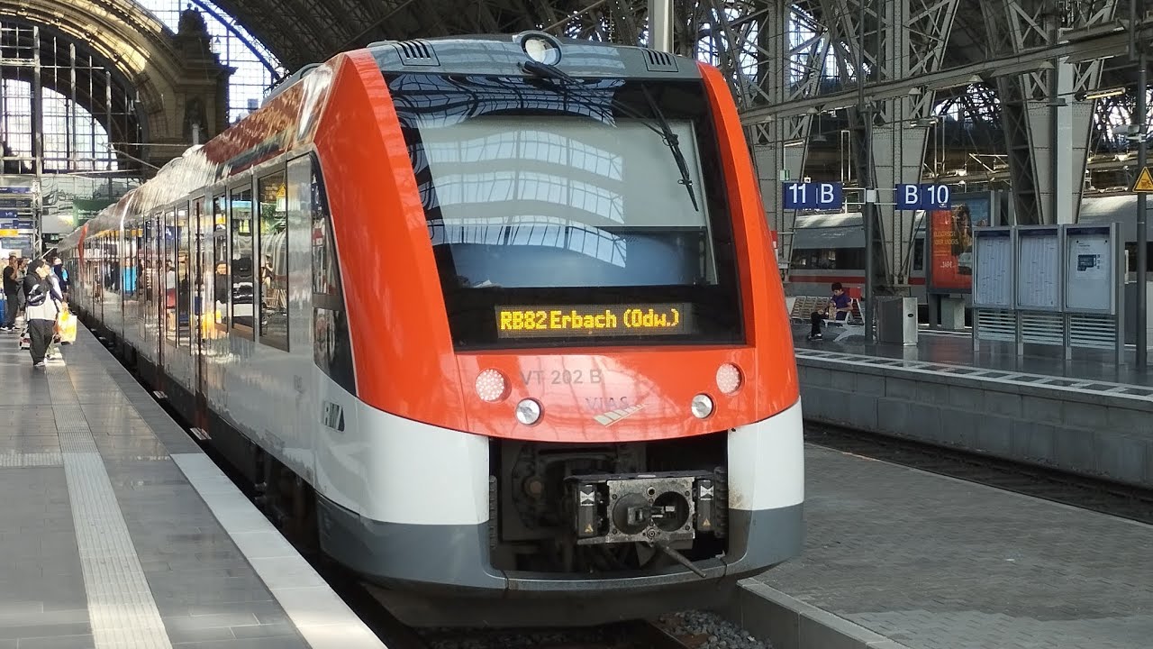 (VIAS RAIL GmbH) Ansagen RB82 Frankfurt Hbf - Erbach(im Odenwald) [Lint Version]