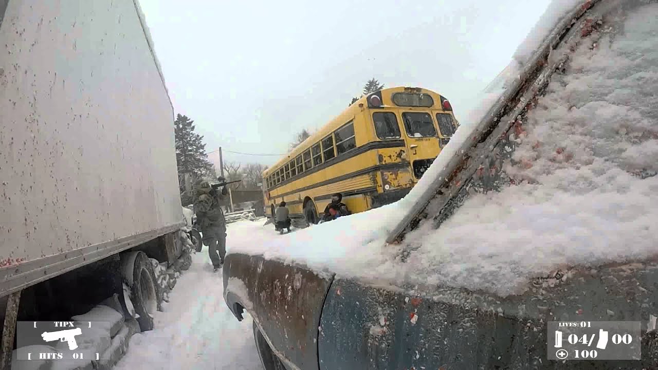 EPIC NUKETOWN PAINTBALLPAINTBALL EXPLOSIONSNOW YouTube