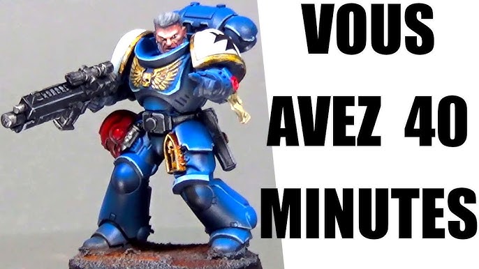 Peinture sur figurines [TUTO] : Peindre une armure de space marine beige ( Warhammer 40k) 