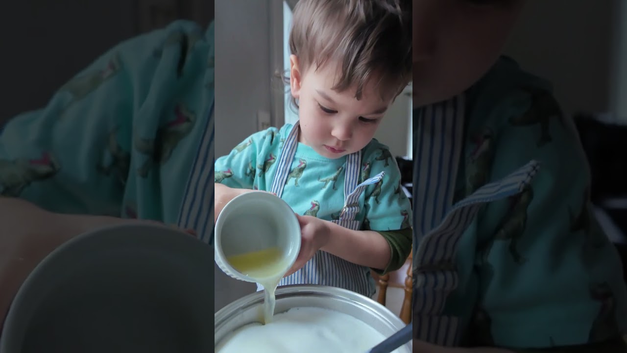 3 Year old CHEF makes RAVIOLI FROM SCRATCH! #cooking #toddlerfoodie #ravioli