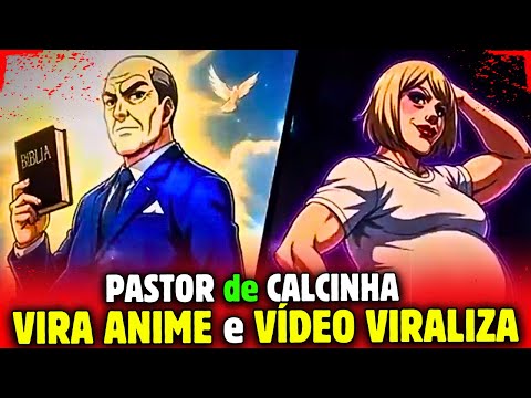 Pastor de Calcinha vira anime e vídeo de IA viraliza nas redes sociais; CONFIRA