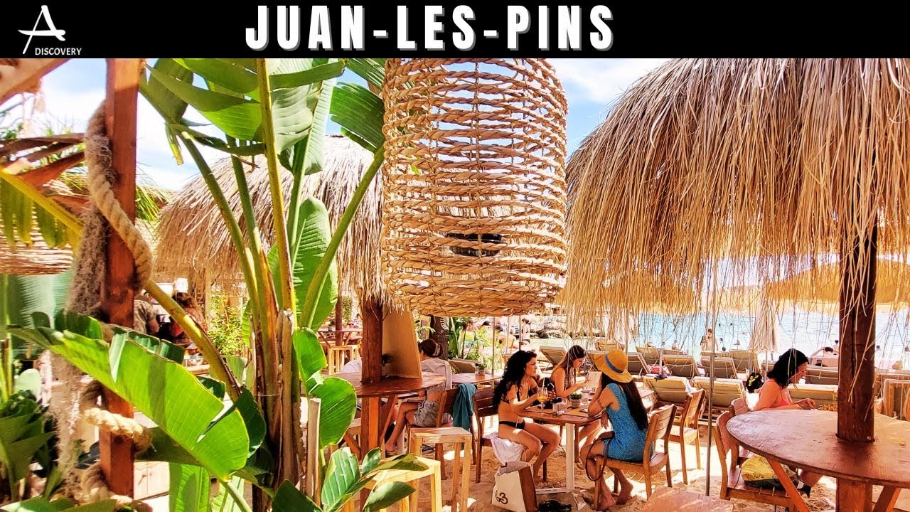 4K 🇫🇷 Antibes, Juan-les-Pins Walking Tour 🏝️ French Riviera