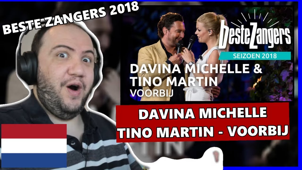 Davina Michelle & Tino Martin - Voorbij | Beste Zangers 2018 | Teacher Paul Reacts 🇳🇱