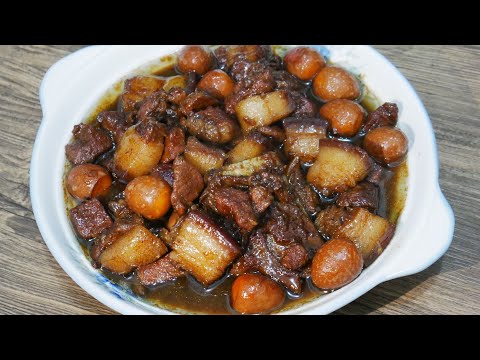 Resep Babi Kecap Telur Puyuh