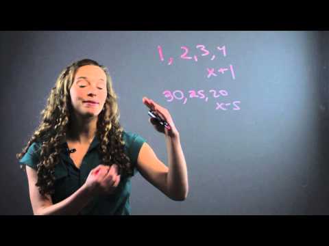 How to Find Patterns for Middle School Math : Fun With Math