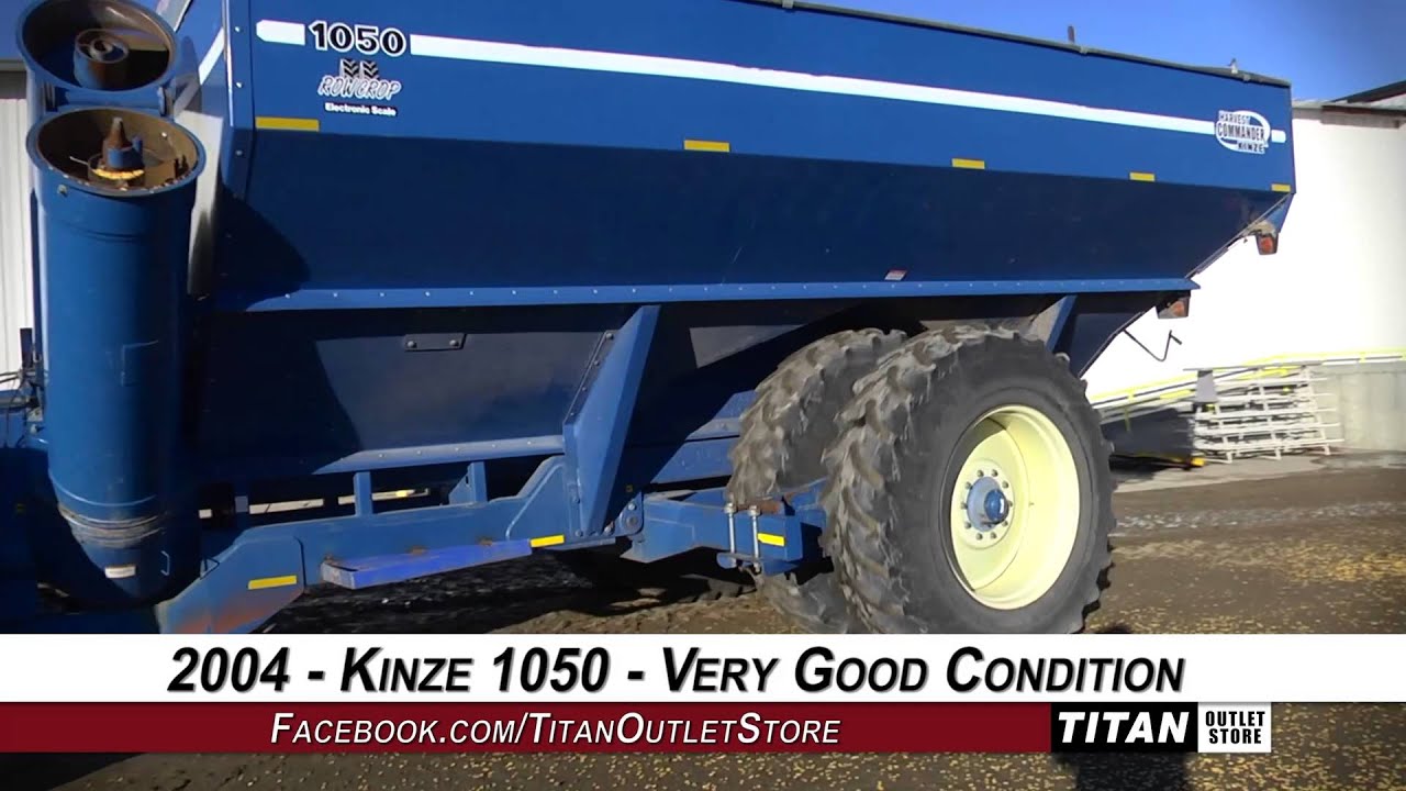Kinze 1050 - 1100 bu, Tarp, Scale, Walk Tandems Grain Cart Sold on ELS!