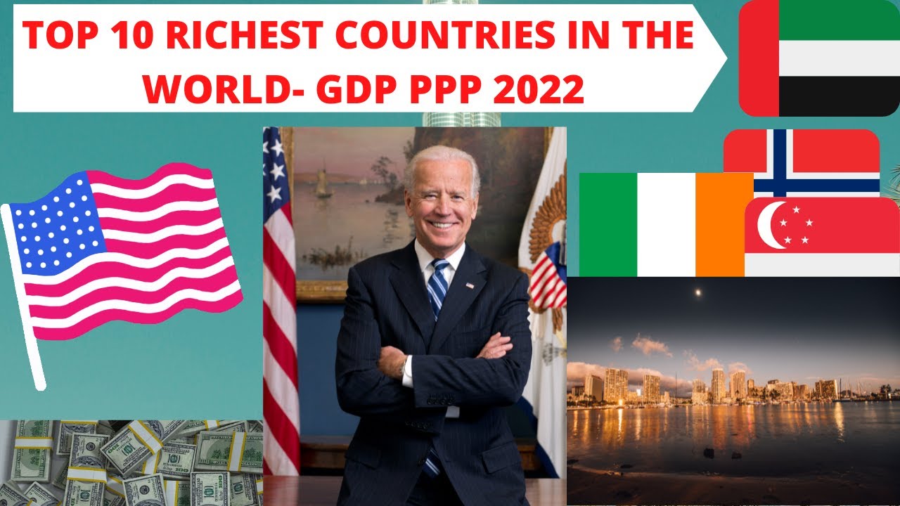 The Top 10 Richest Countries in the World 2022 - GDP PPP - YouTube