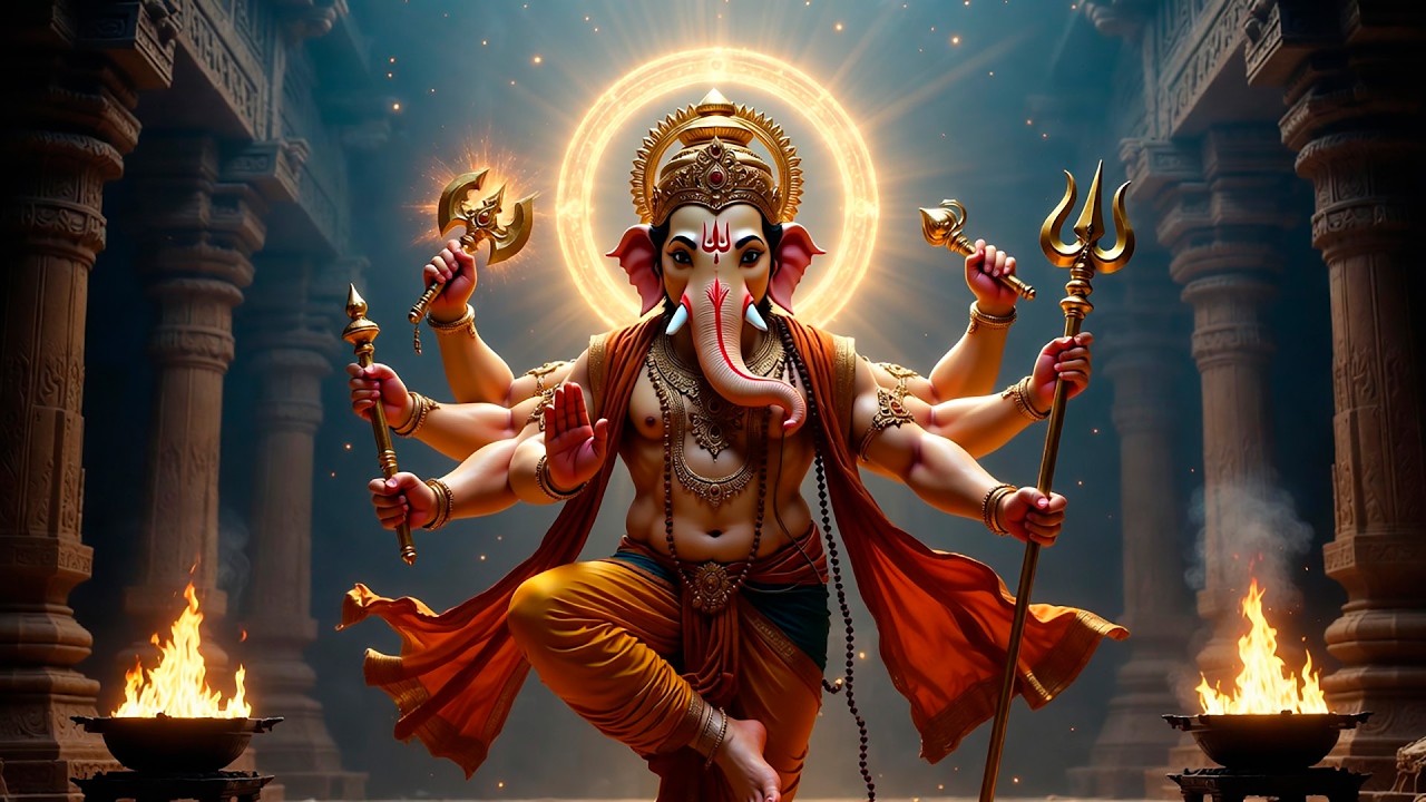 💥 ¿CANSADO DE PROBLEMAS DE DINERO? Escucha Una Vez — Ganesha Mantra Millonario🪔