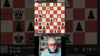 La entrada de Caballo+Dama es letal #Ajedrez #Chess #Tactica #Chessgame #Tecnica #Calculo #Ataque