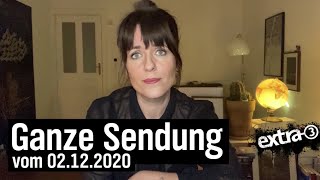 Extra 3 vom 02.12.2020 mit Sarah Kuttner