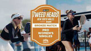 Sarah Burr vs Kaitlynn Hart at the Tweed Heads PPA250 | Bronze Medal Match