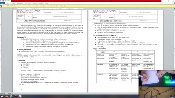 IP Addressing Exercise