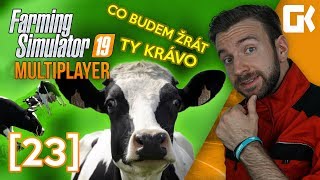 CO BUDEME ŽRÁT, TY KRÁVO | Farming Simulator 19 Multiplayer #23