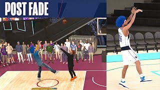 BEST POST FADE NBA 2K24!