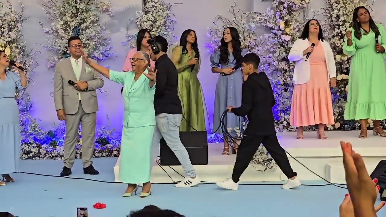 MEU DEUS É GRANDE - AO VIVO  ADBRÁS SP  Miriam Passos Damares Domingos - Corafesp 2024