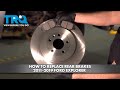 How to Replace Rear Brakes 2011-2019 Ford Explorer