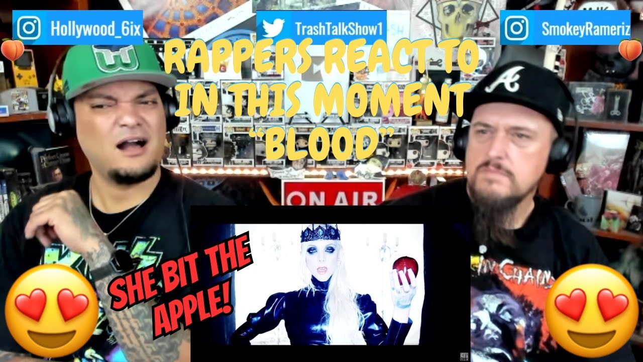 Реакция рэперов на In This Moment «Blood»!!!