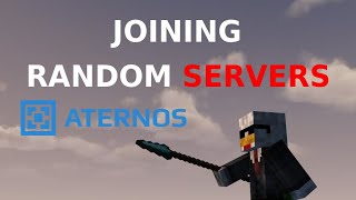 I Joined RANDOM Aternos Minecraft Servers… and It Got CRAZY 😂