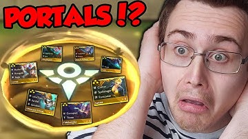 THE NEW TFT SET 8.5 PORTALS GAME MODE IS ABSOLUTELY INSANE