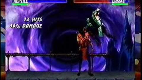 Ultimate Mortal Kombat 3: Reptile vs. Ermac