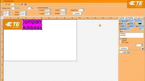HTS600 Printer Software - How to create customized templates