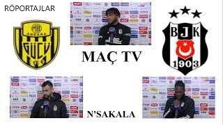 Ankaragücü-Beşi̇ktaş 0-1 Beşi̇ktaşli Futbolculardan Maç Değerlendi̇rmesi̇