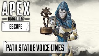 NEW Pathfinder Statue Voice Lines - Apex Legends