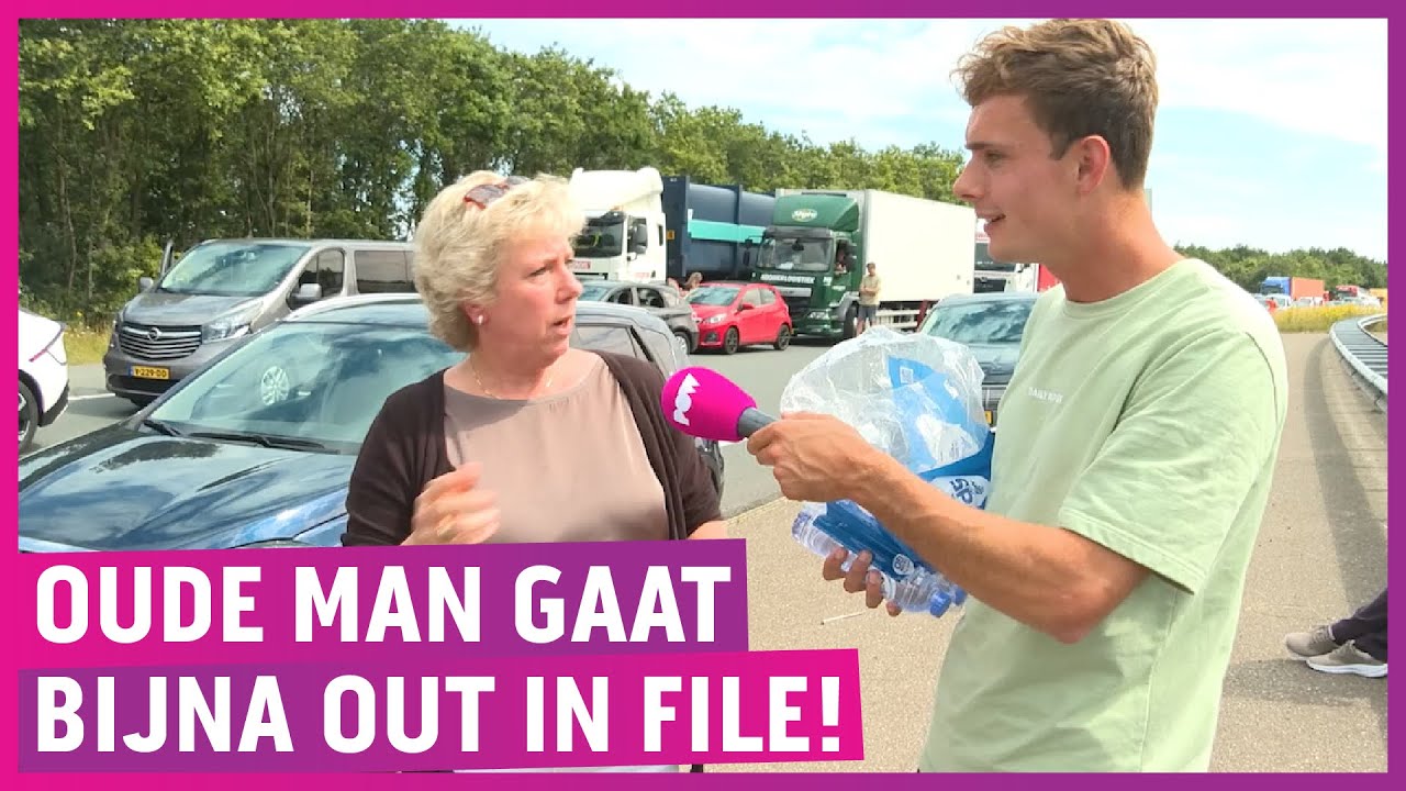Zien: automobilisten drogen uit in A1-blokkade!