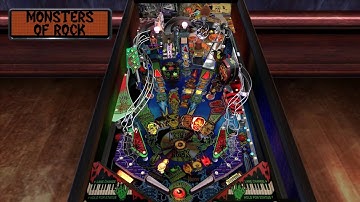 Pinball Arcade (PC) - Monster Bash - Monsters of Rock - 1080p 60fps