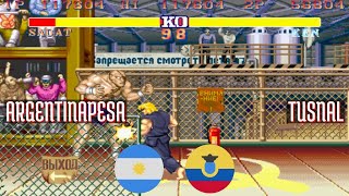 FT5 @sf2ce: ARGENTINAPESA (AR) vs TUSNAL (EC) [Street Fighter II Champion Edition Fightcade] May 15