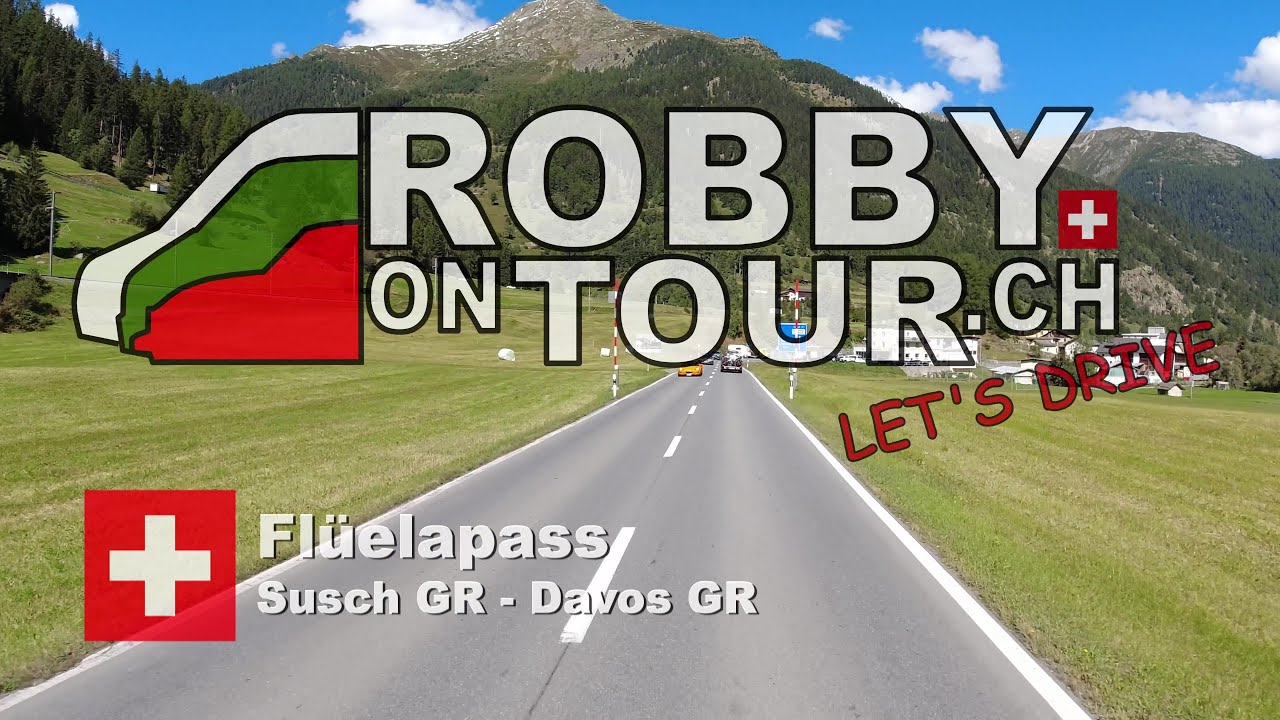 Susch ⇨ Davos, Schweiz 🇨🇭 | Let's Drive🚐 4K UHD 60fps