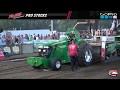 Pro Pulling 2019: Pro Stock Tractors pulling in Freeport, IL