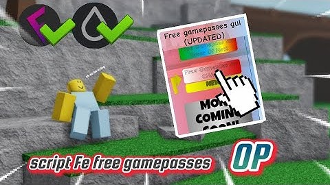 script Fe free gamepasses | go to pin comment to try the script enjoy