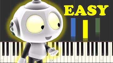Rob The Robot Theme Song Piano Tutorial