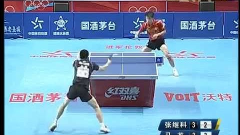 2012 China Warm-up Matches for Olympics: ZHANG Jike - MA Long [7th Set]
