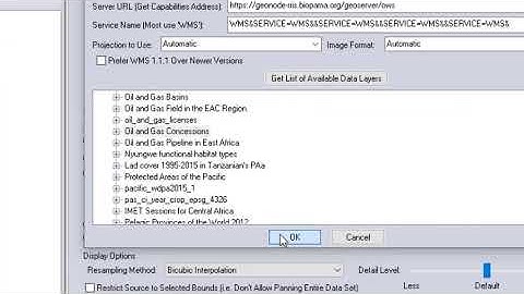 Global Mapper   Loading WMS Layer