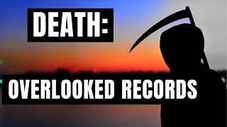 What death records are you missing? Net Worth