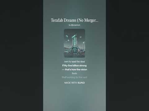 Terafab Dreams No Merger, Just the JV
