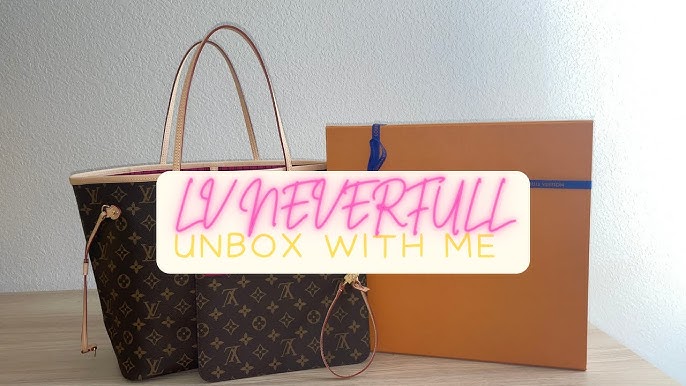 Unboxing: Louis Vuitton: Neverfull MM Monogram: Beige 