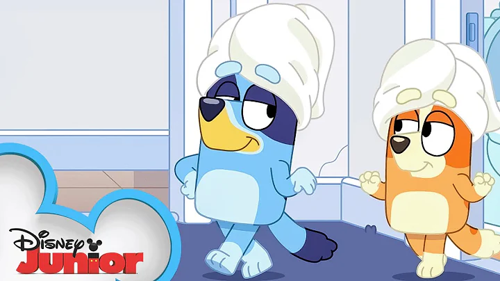 Bluey Season 3 Episode 40 "Relax" Episode Clip | @disneyjr