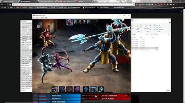 Marvel Avengers Alliance Redux-Pre Alpha 0.0.0.3 fights