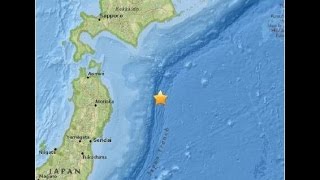 日本发生7 1级地震 为4年日本大地震的余震
